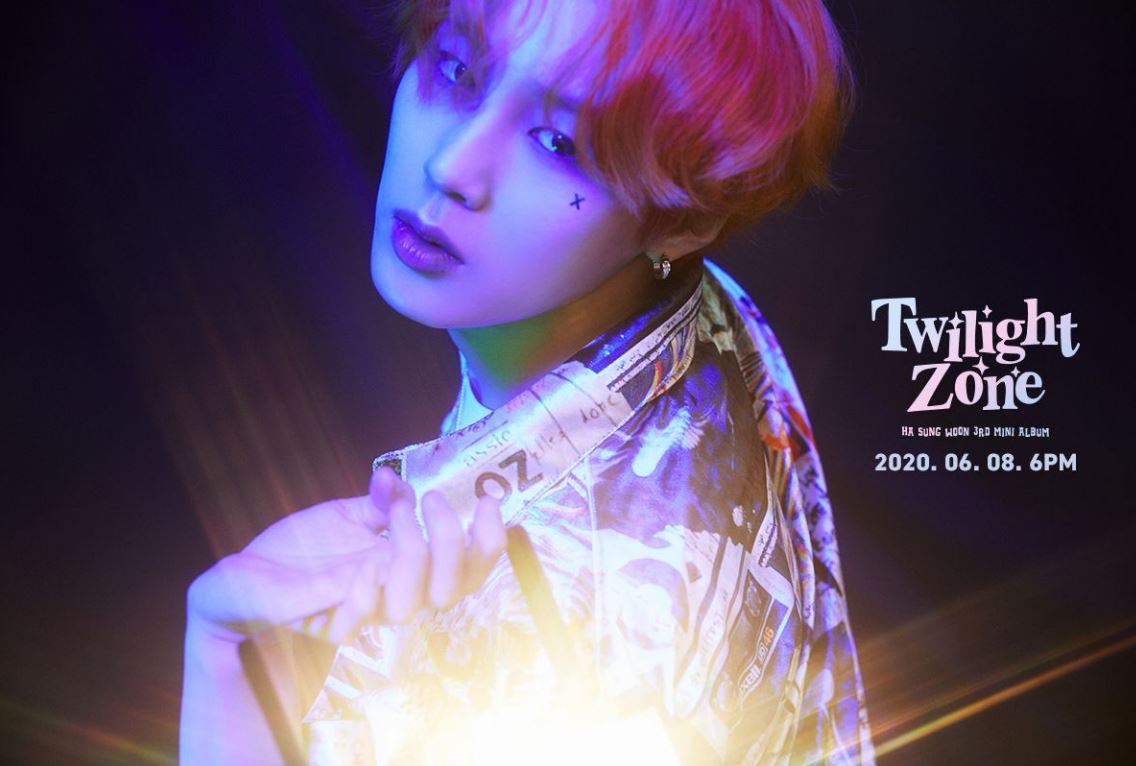 Feature Image of Ha Sung Woon's Album, Twilight Zone
