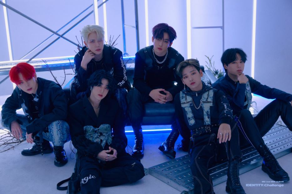 Teaser image of WEi for their Identity: Challenge mini-album release