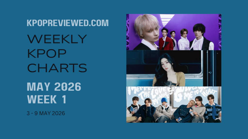 [Weekly KPOP Chart] Week 1 of May 2026 - Clint's kpop